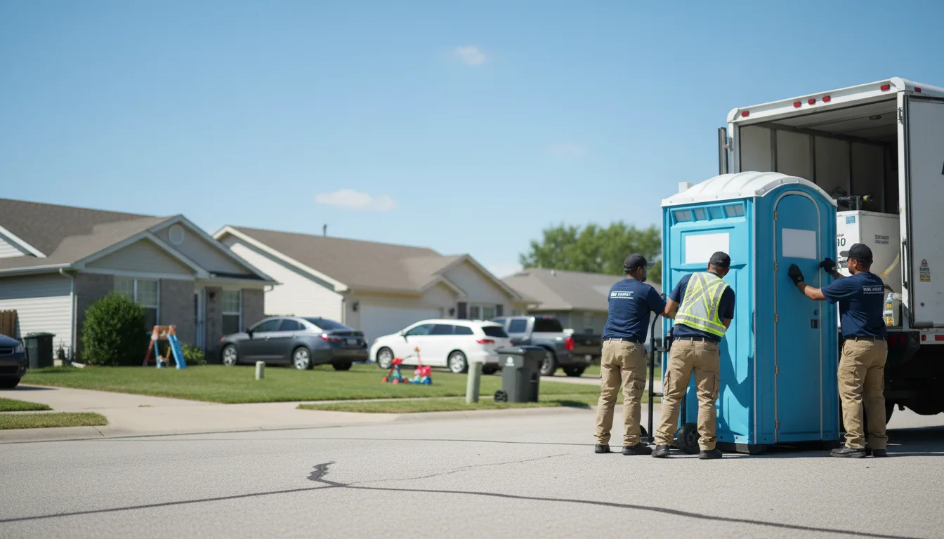 Standard Porta Potty Rentals in Williamsville, IL near me